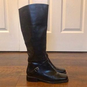 Danelle Tall Black Riding Boots